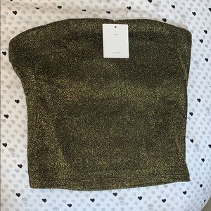 urban outfitters cropped tube top (brand new)